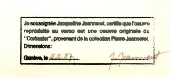LE CORBUSIER Etude pour pêcheuse dhuitres.